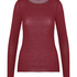 super soft Boatneck shirt with Cashmere, Red