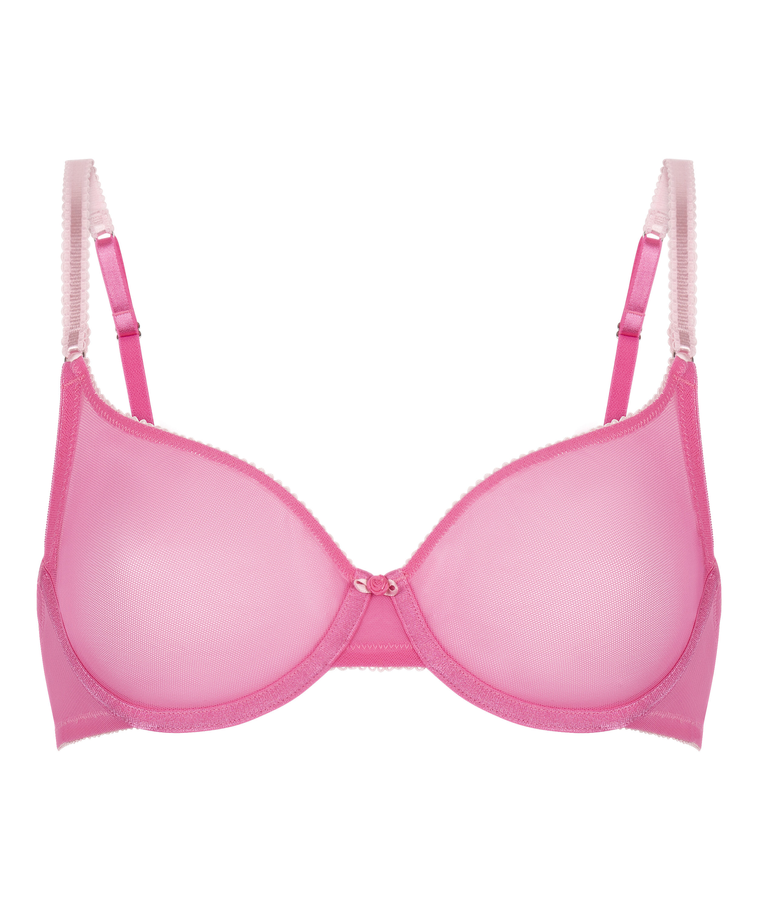 Roza Non-Padded Underwired Bra, Pink