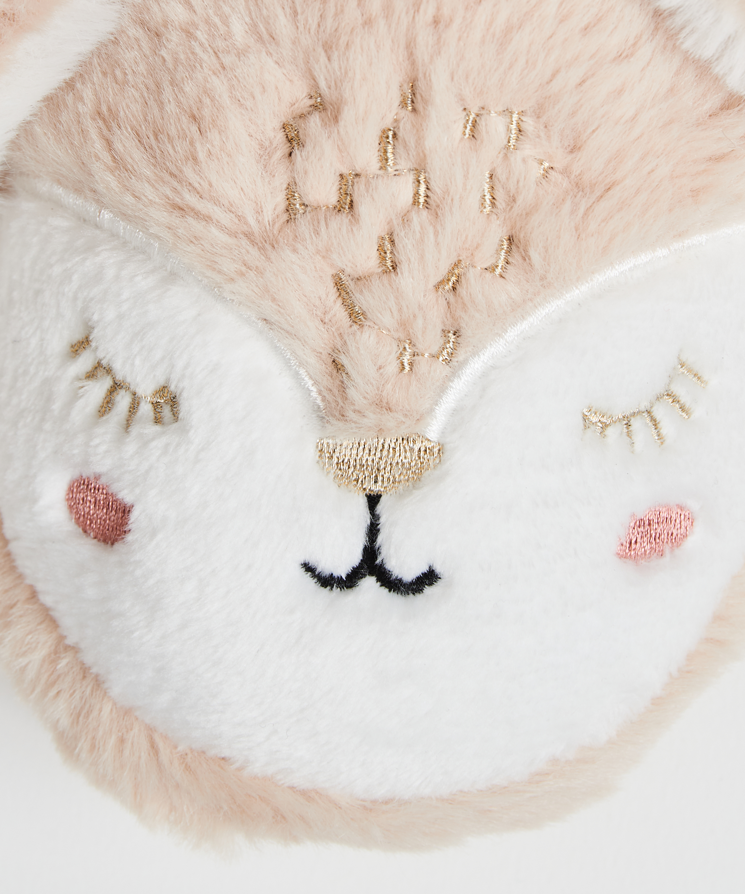 Rabbit slippers, Beige, main