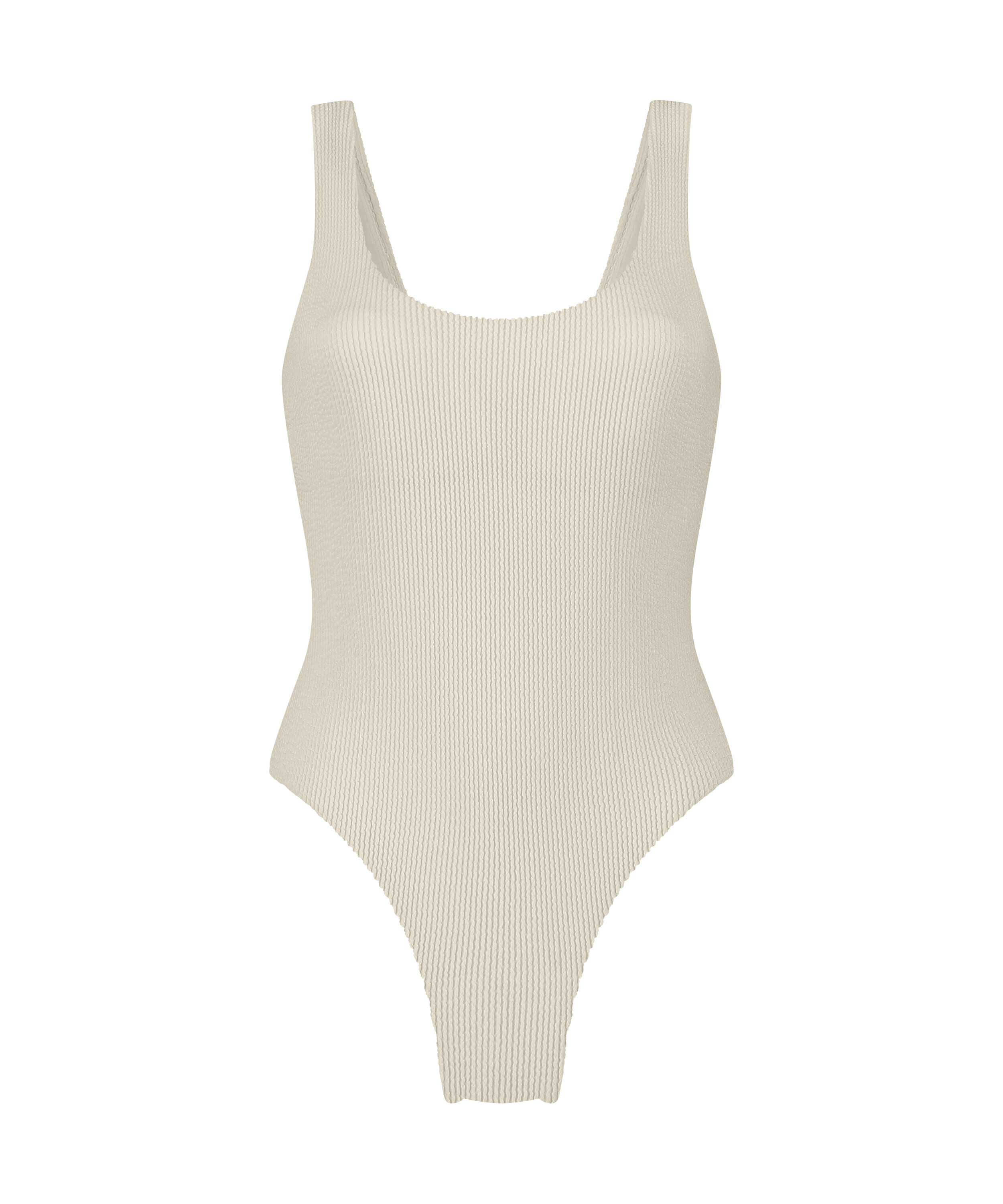 Shaping Crinkle Swimsuit, Black