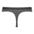 Cotton thong, Gray