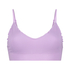Bae Ruffle Bralette, Purple