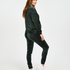 Velvet Shimmer maternity jogging bottoms, Green