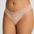 3 Pack Madison Thong, Beige