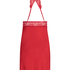 Satin lace slip dress, Red