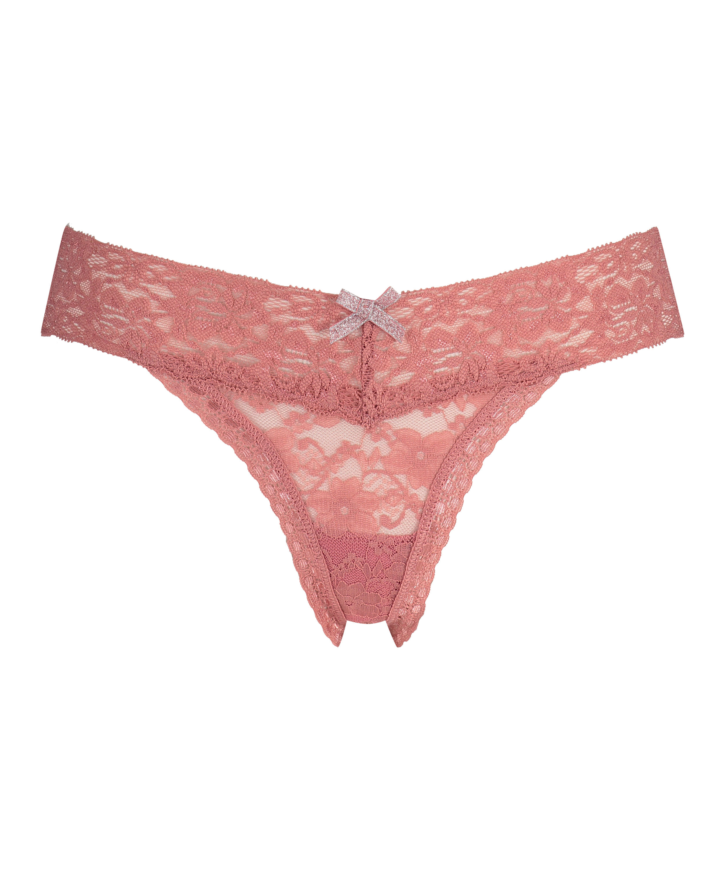 Extra Low V-Thong, Pink, main
