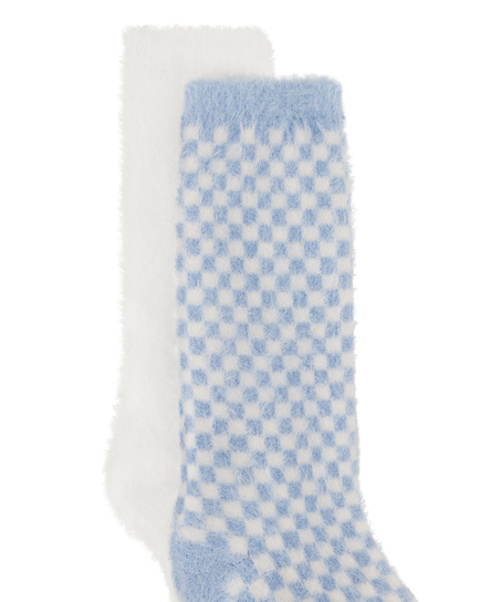 2 pairs of socks Cosy, Blue