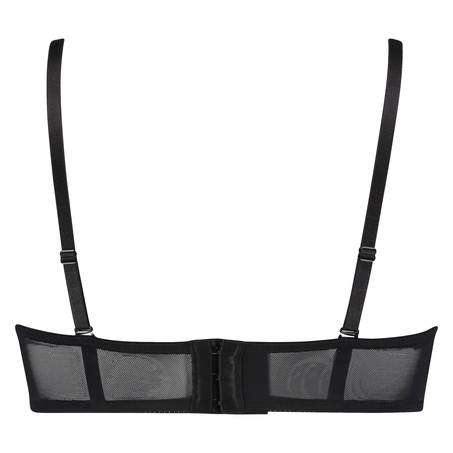 Padded Strapless Underwired Bra Maya, Black