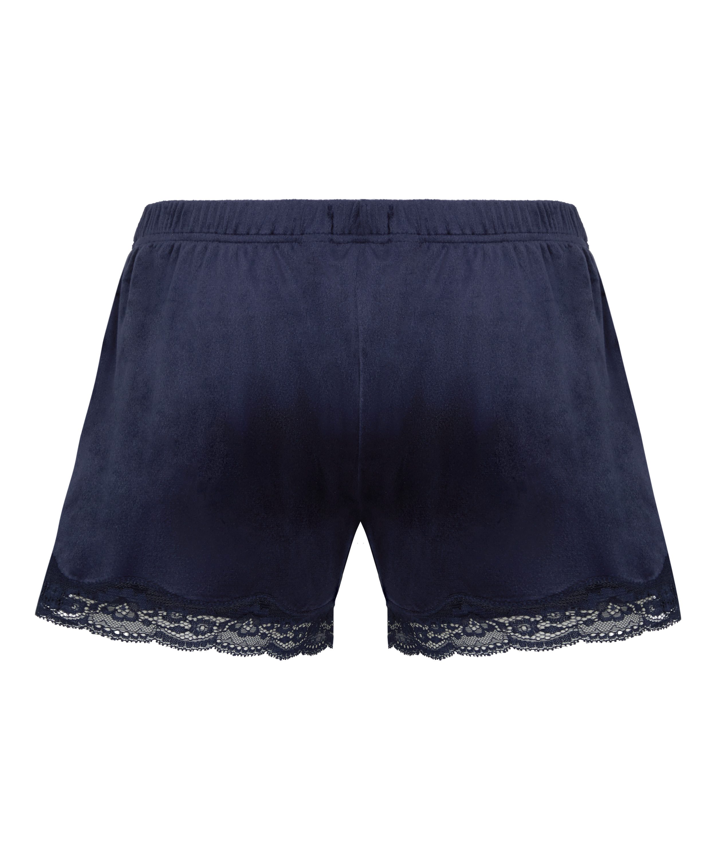Short Velours Lace, Blue, main