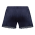 Short Velours Lace, Blue
