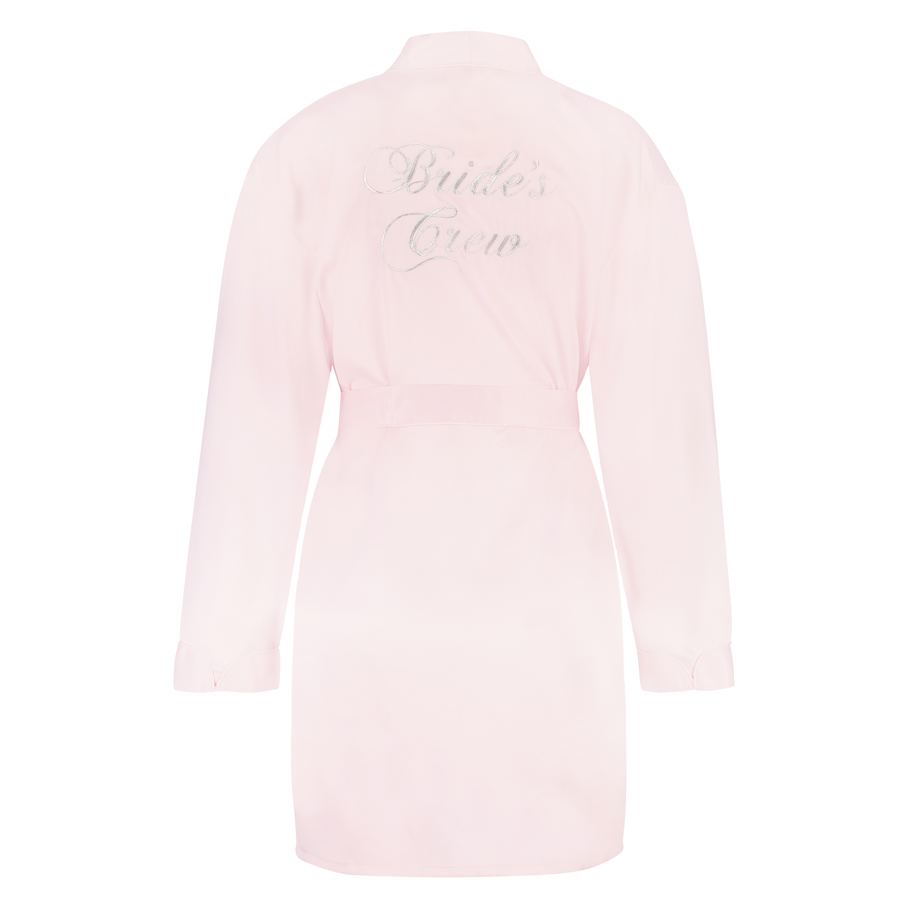 Satin Kimono Brides Crew, Pink, main