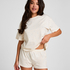 Pyjama Set Cotton, White