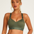 HKMX Sports Bra The All Star Level 2, Green
