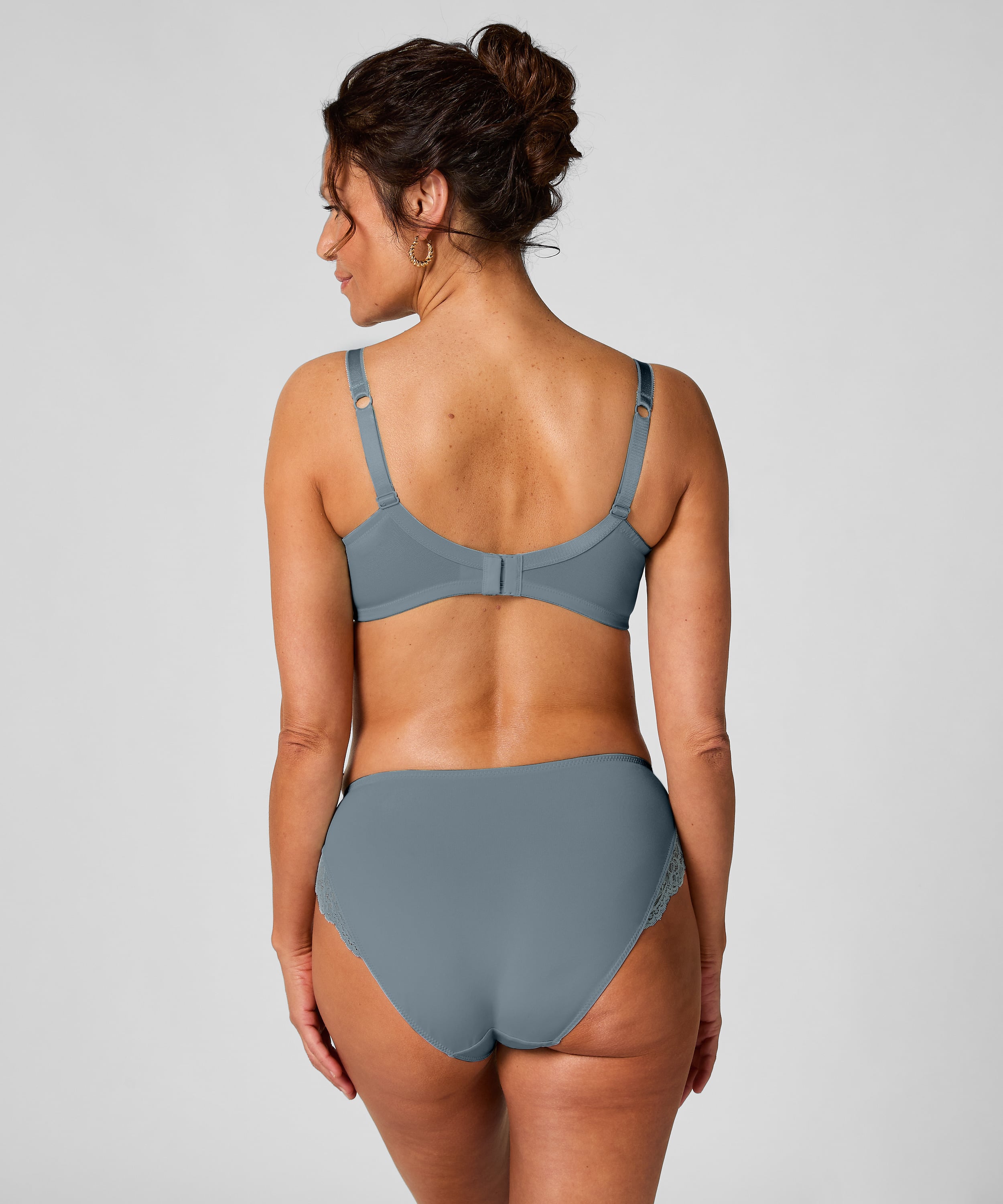 Sophie Non-Padded Underwired Bra, Blue, main