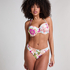 Ayanna Padded Underwired Bikini Top, White