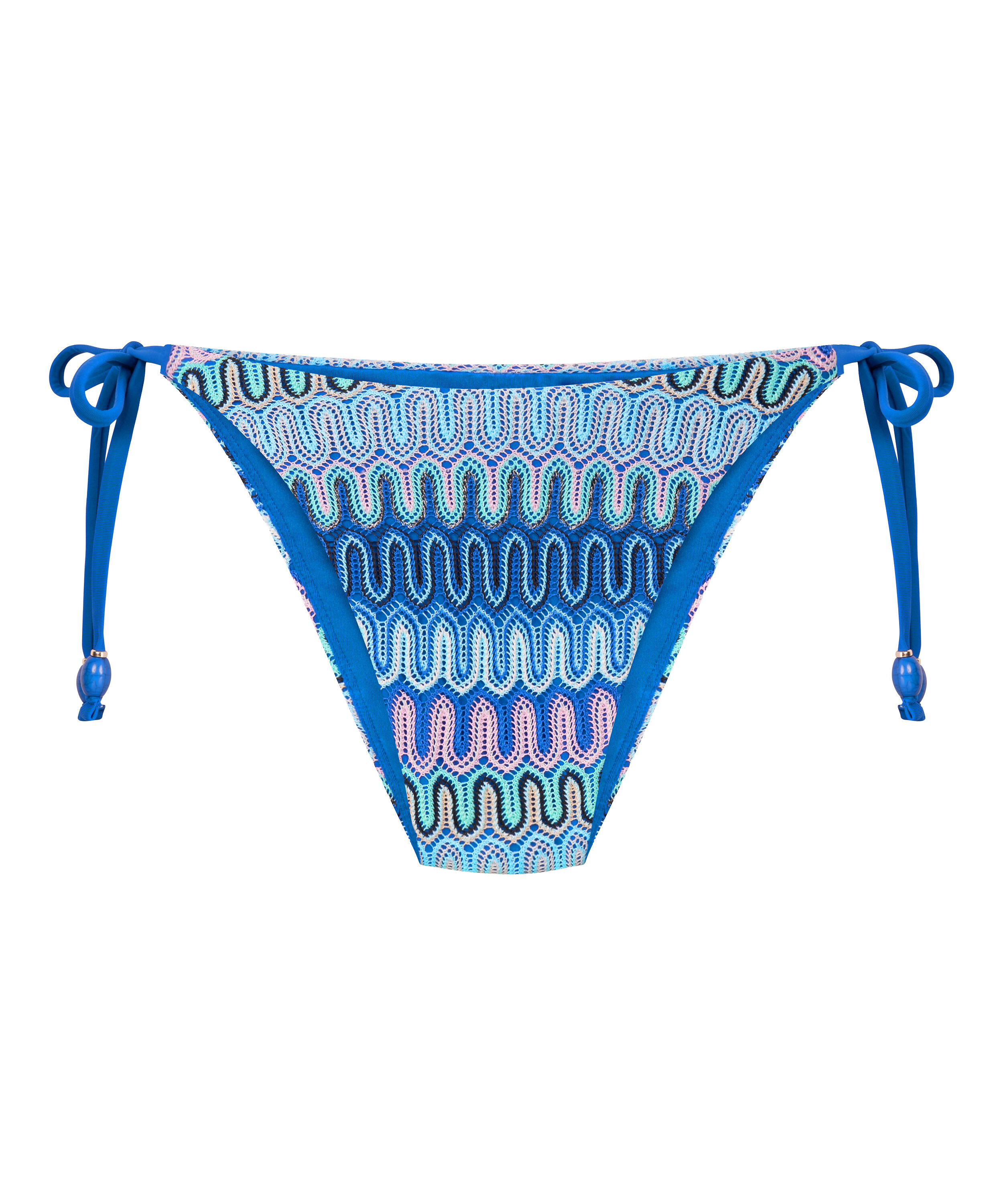 Cali Highleg Bikini Bottom, Blue