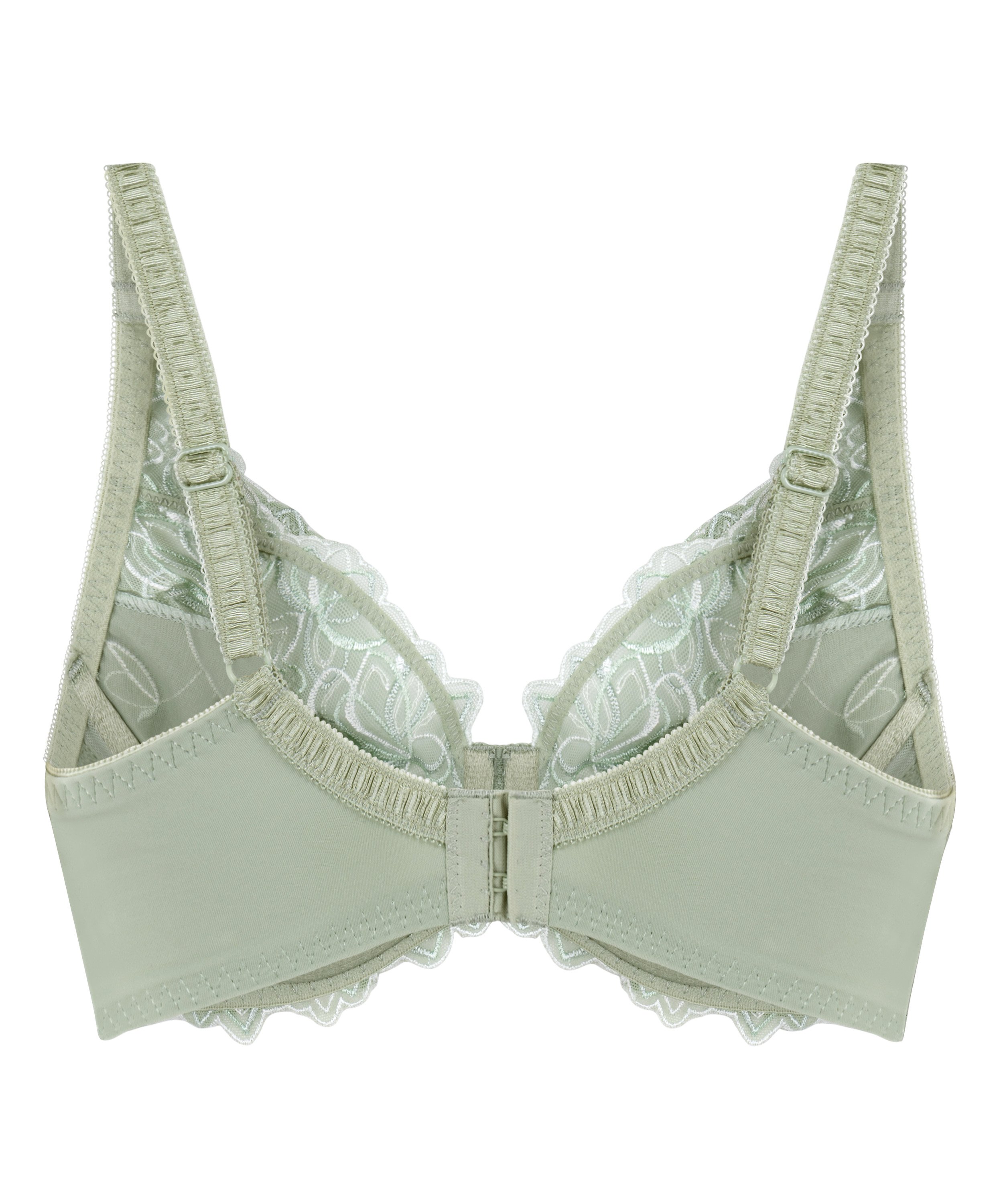 Diva Non-Padded Underwired Bra, Green, main