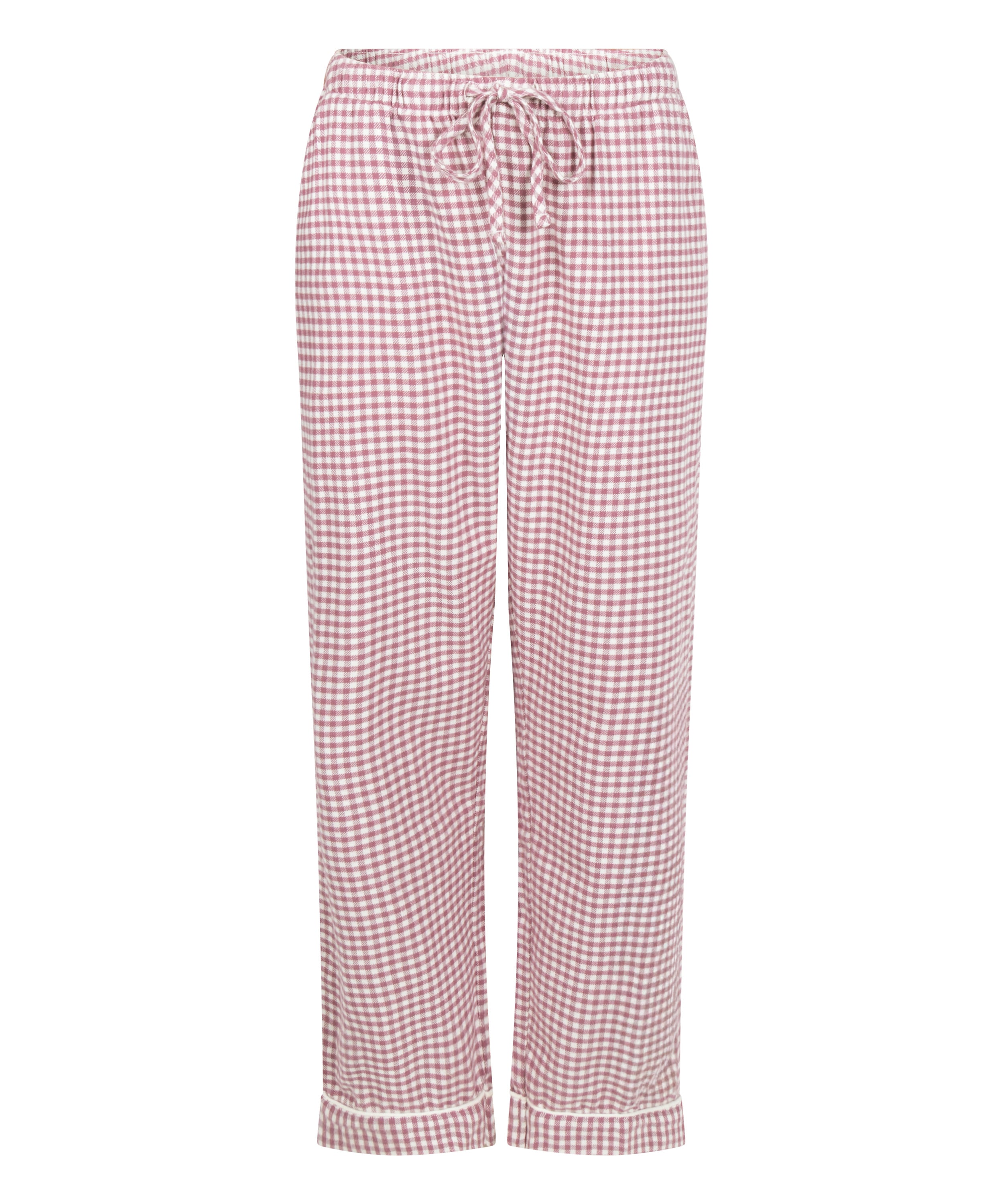 Flannel Pyjama Pants, Purple, main