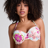 Ayanna Padded Underwired Bikini Top, White