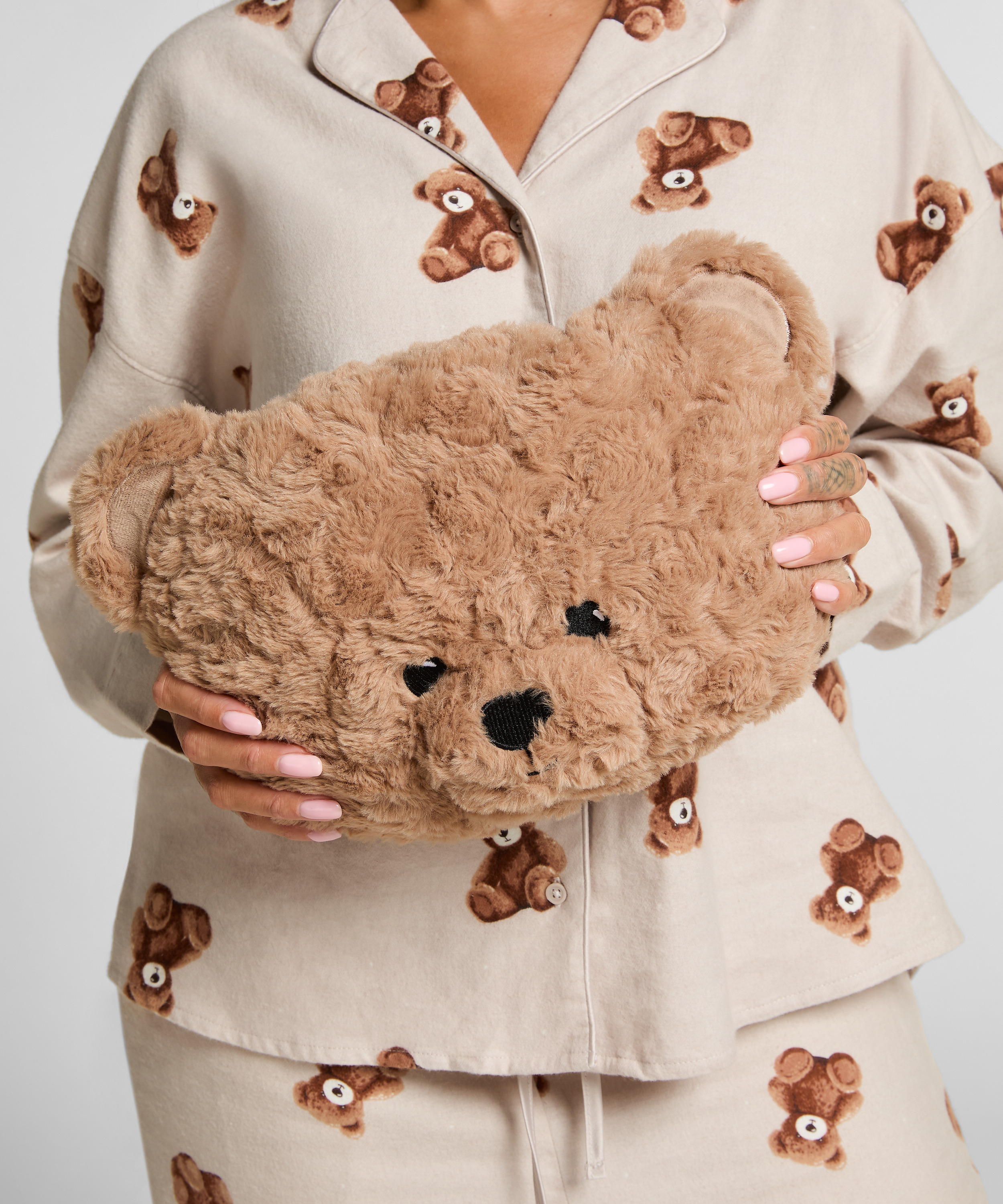 Hot water bottle, Beige, main