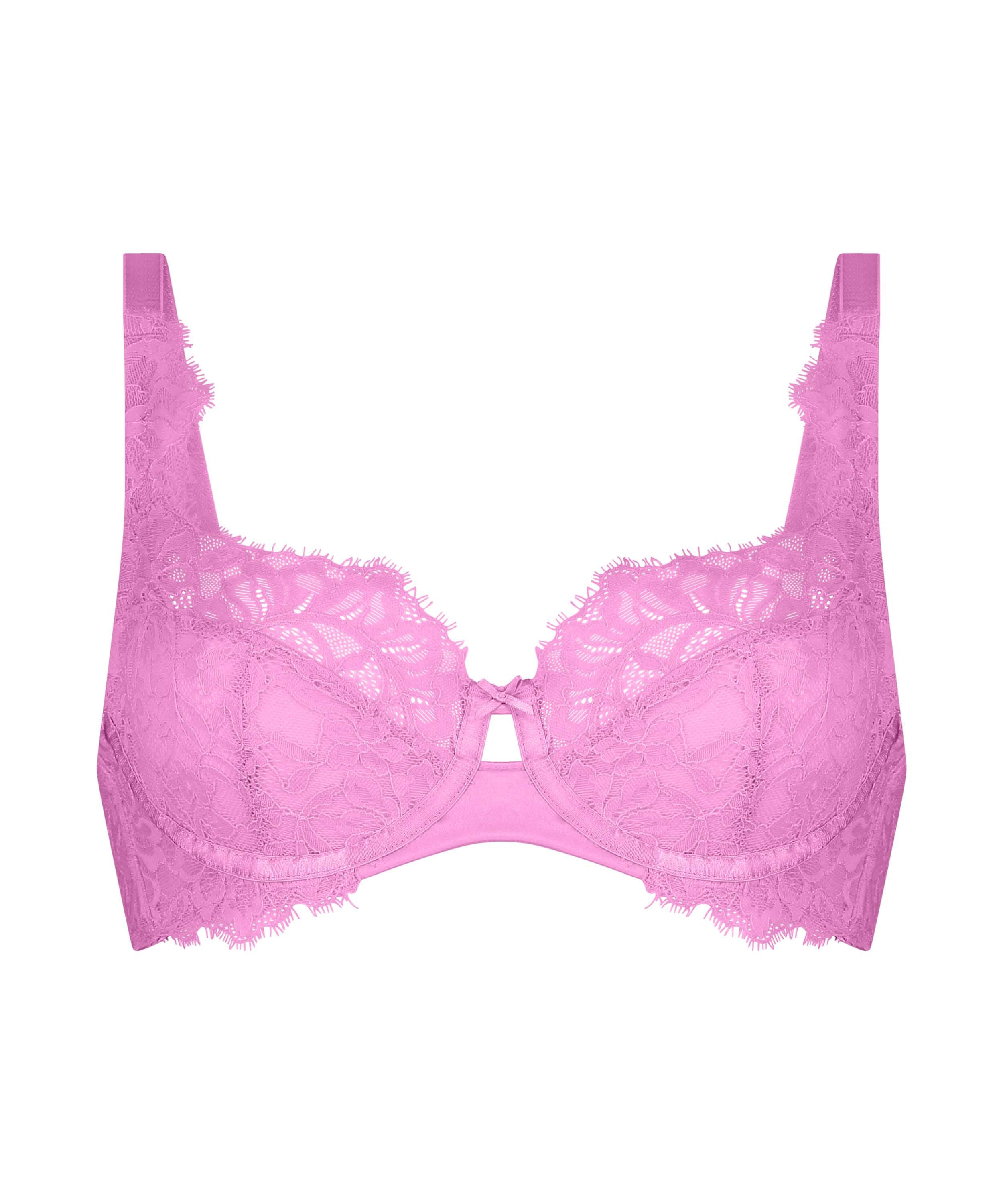 Isabella Non-Padded Underwired Bra, Pink