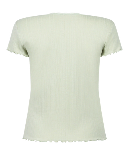 Pointelle Top Lace, Green