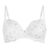 Marine Non-Padded Underwired Bra, White