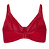 Nina Non-Padded Underwired Minimizer Bra, Red