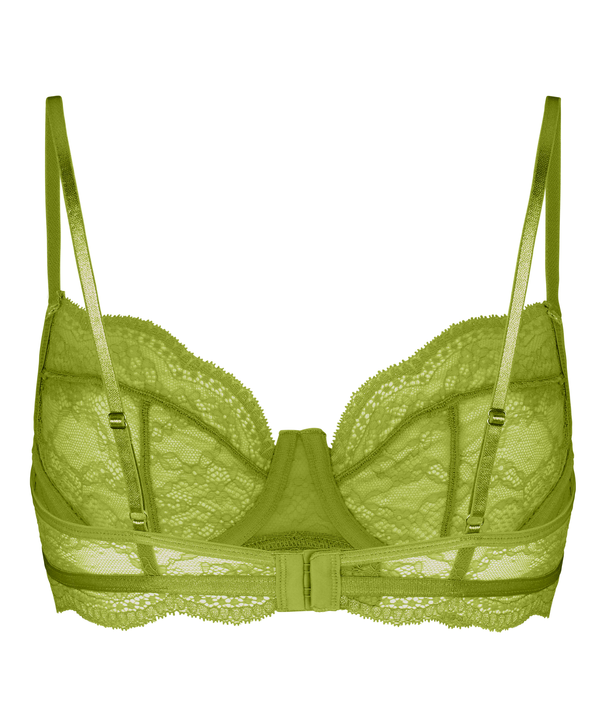 Isabelle Non-Padded Underwired Bra, Green, main