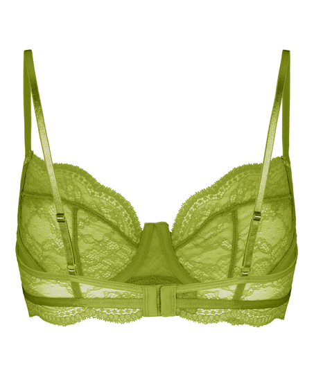 Isabelle Non-Padded Underwired Bra, Green