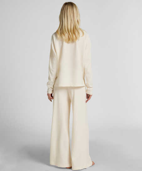 Pant Waffle Tracey, White