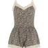 Cami Short Pyjama Set, Beige