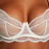 Isabelle Non-Padded Underwired Bra, White