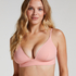 Smooth Triangle Bralette, Pink