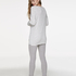 Racoon Jersey Top, Gray