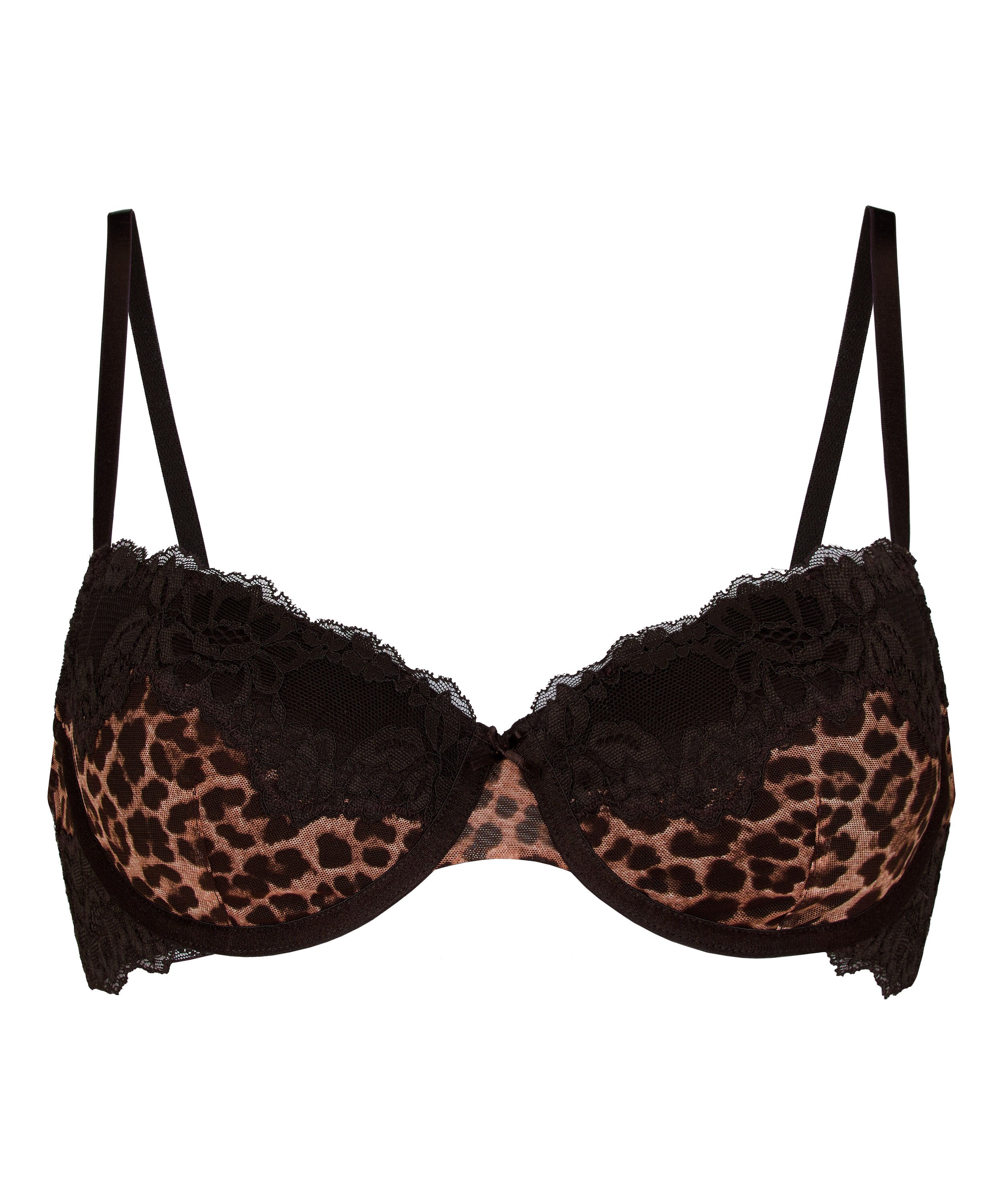 Padded Underwired Bra Gabrielle, Black