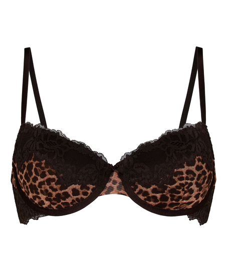 Padded Underwired Bra Gabrielle, Black