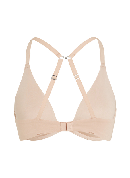 Smooth Non-Padded Underwired Bra, Beige
