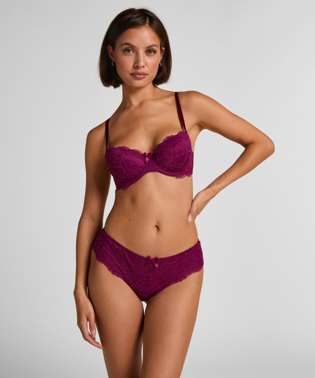 Teddy Brazilian Shorts, Purple