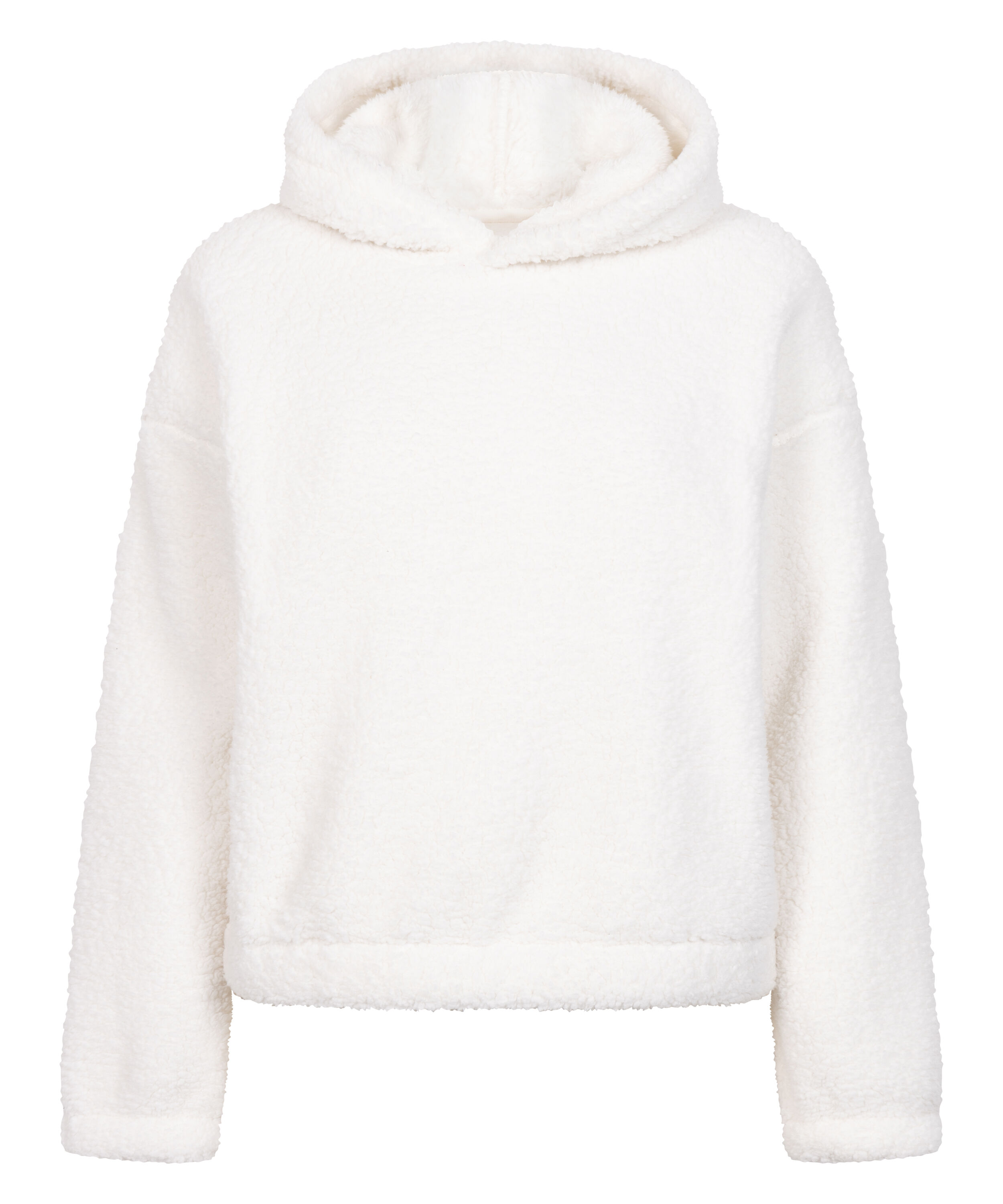 Snuggle Hoodie Fleece, White