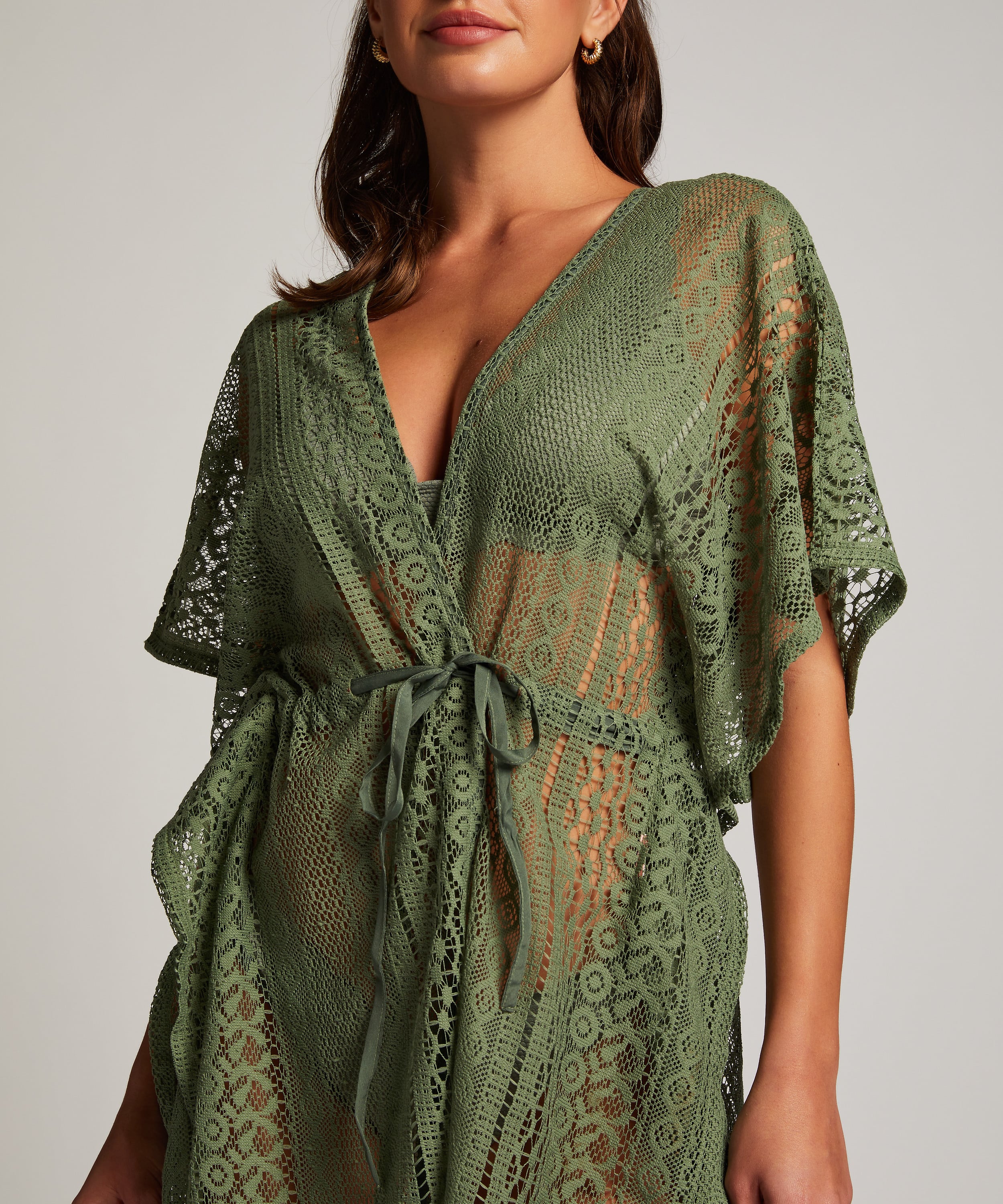 Beach Kaftan, Green, main