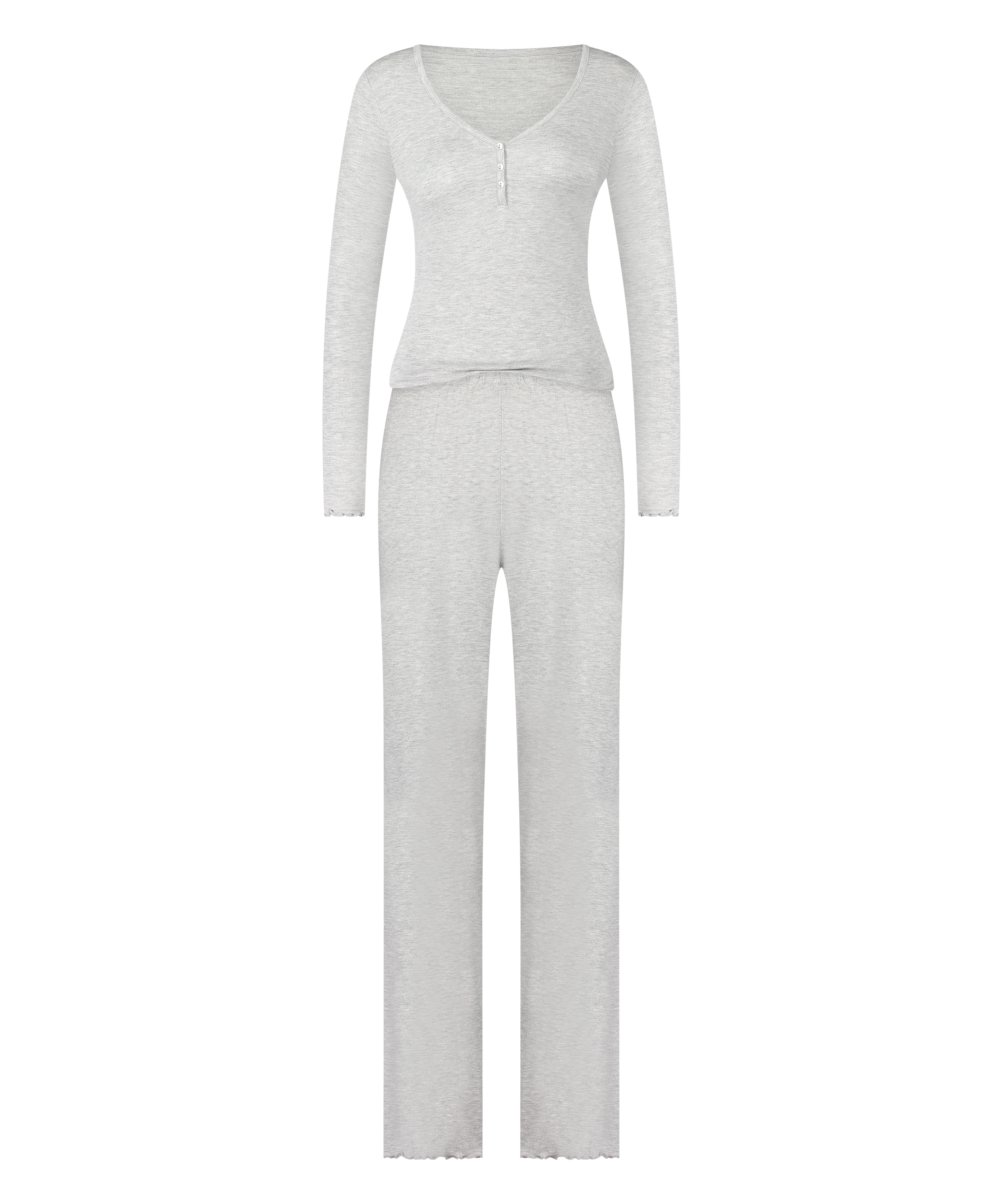 Pajama Set, Gray, main