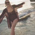 Beach Crochet Kaftan, Purple