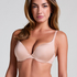 Smooth Padded Underwired Push-Up Bra, Beige