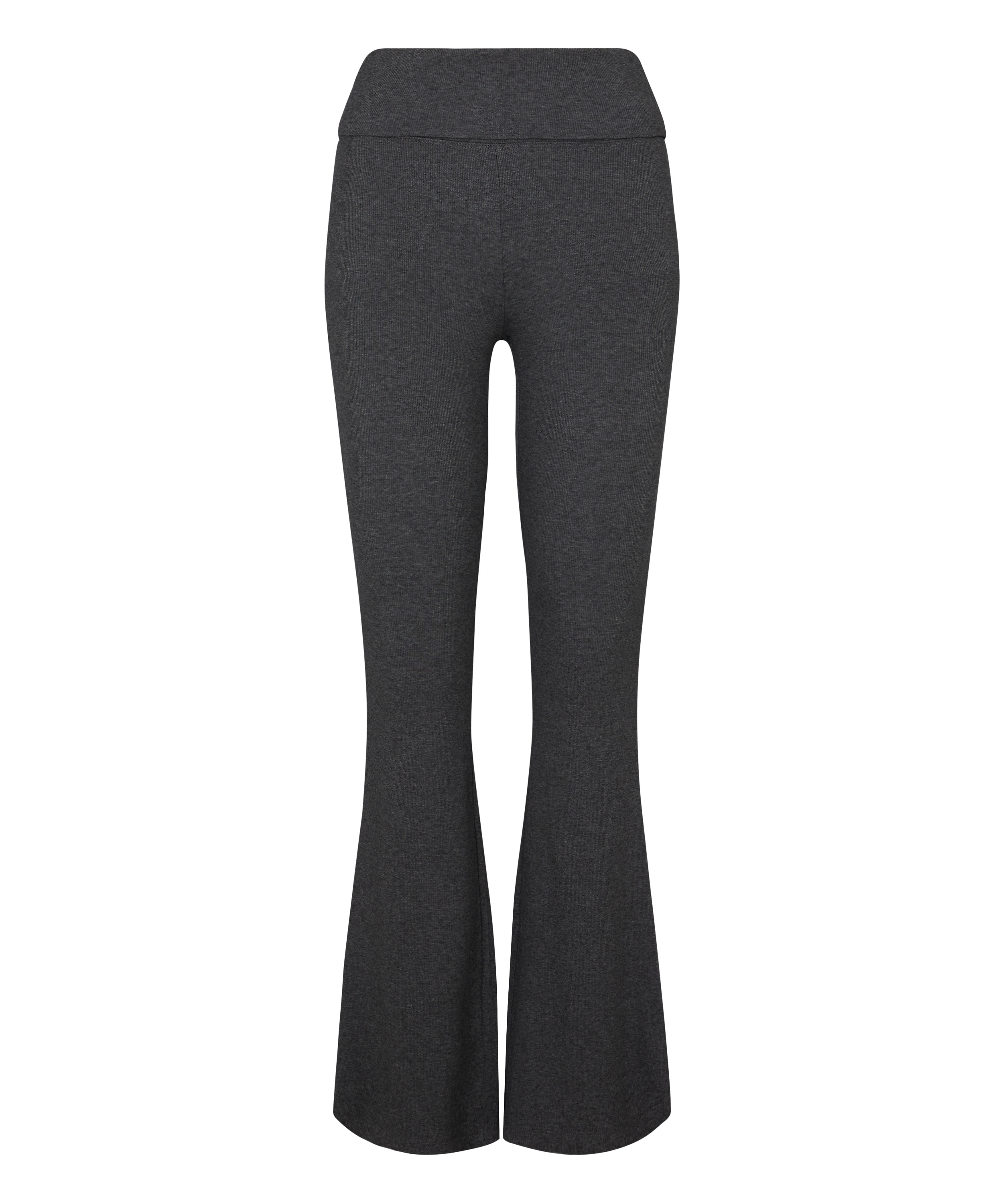 Flared Lounge Pants, Gray, main