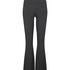 Flared Lounge Pants, Gray
