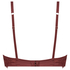 Zoe Padded Longline Underwired Bra, Red