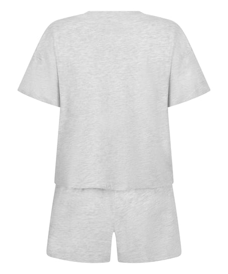 Pyjamaset Cotton, Gray