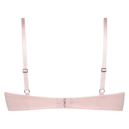 Plunge Padded Underwired Bra, Pink