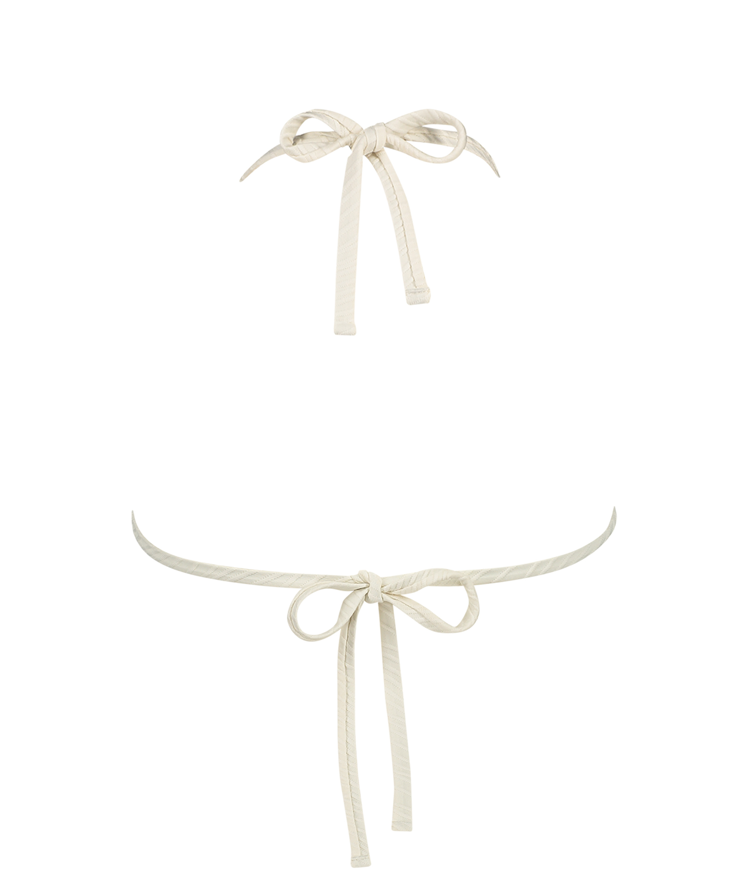 Cozumel Triangle Bikini Top, White, main